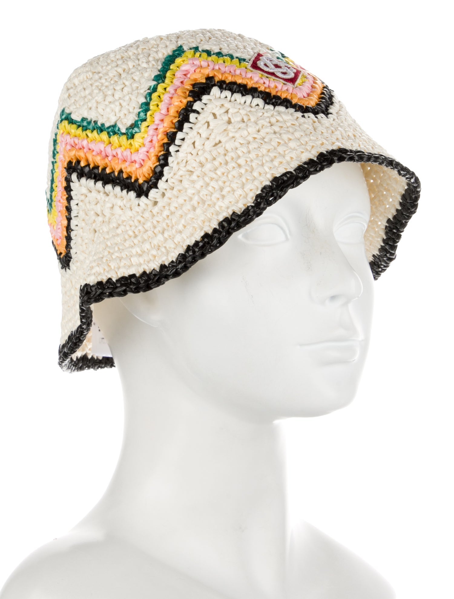 Chapeaud’O Raffia Crocet Casablanca Casablanca Crochet Hat w/ Tags - Neutrals Hats, Accessories