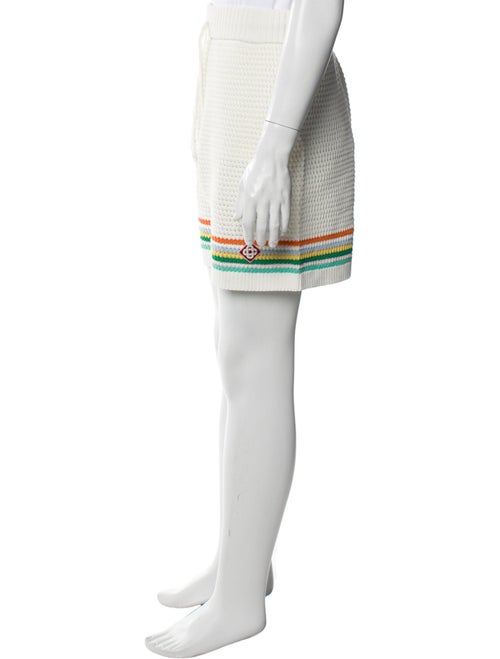 Casablanca Crochet Jogger Shorts