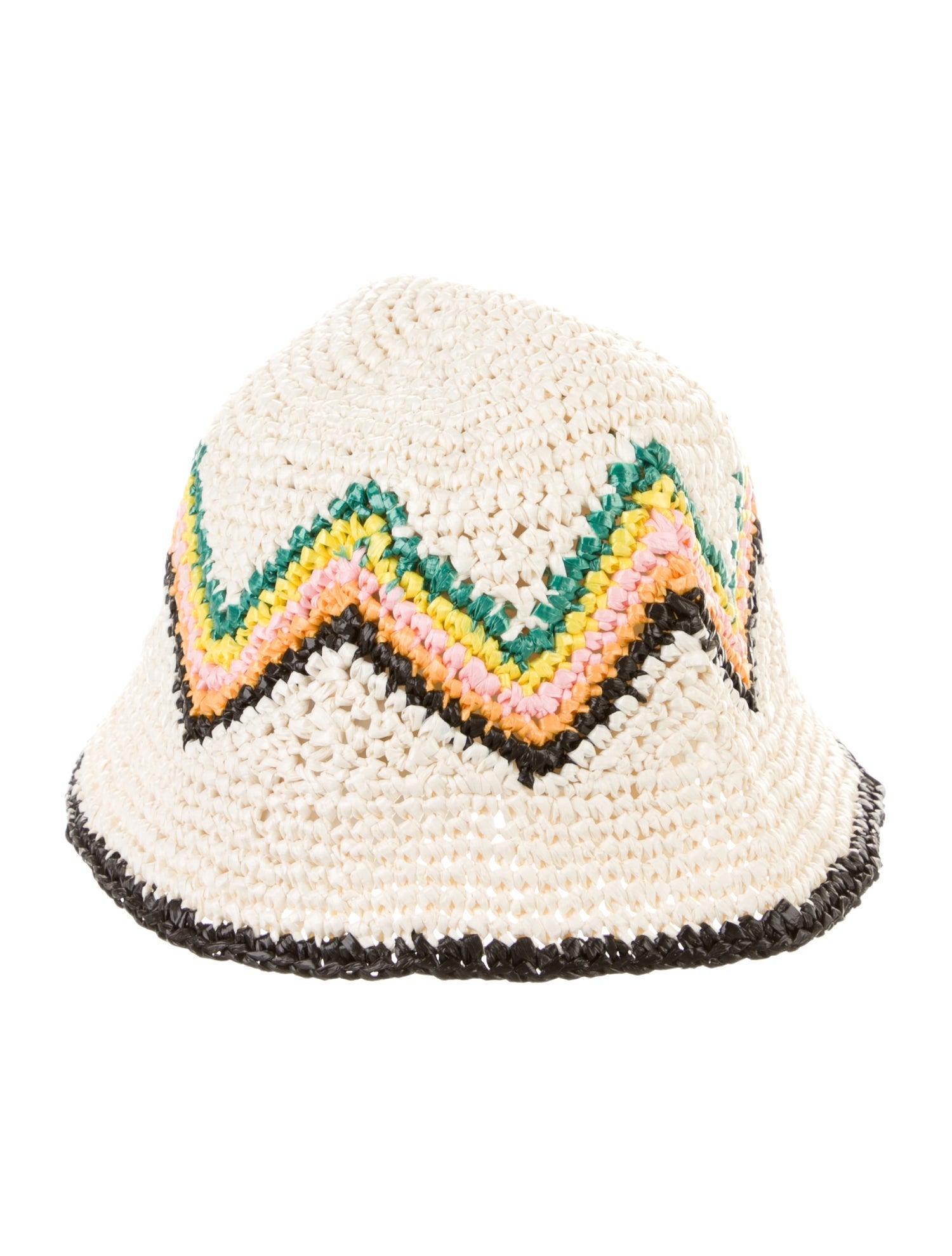 Casablanca Raffia Crochet Hat