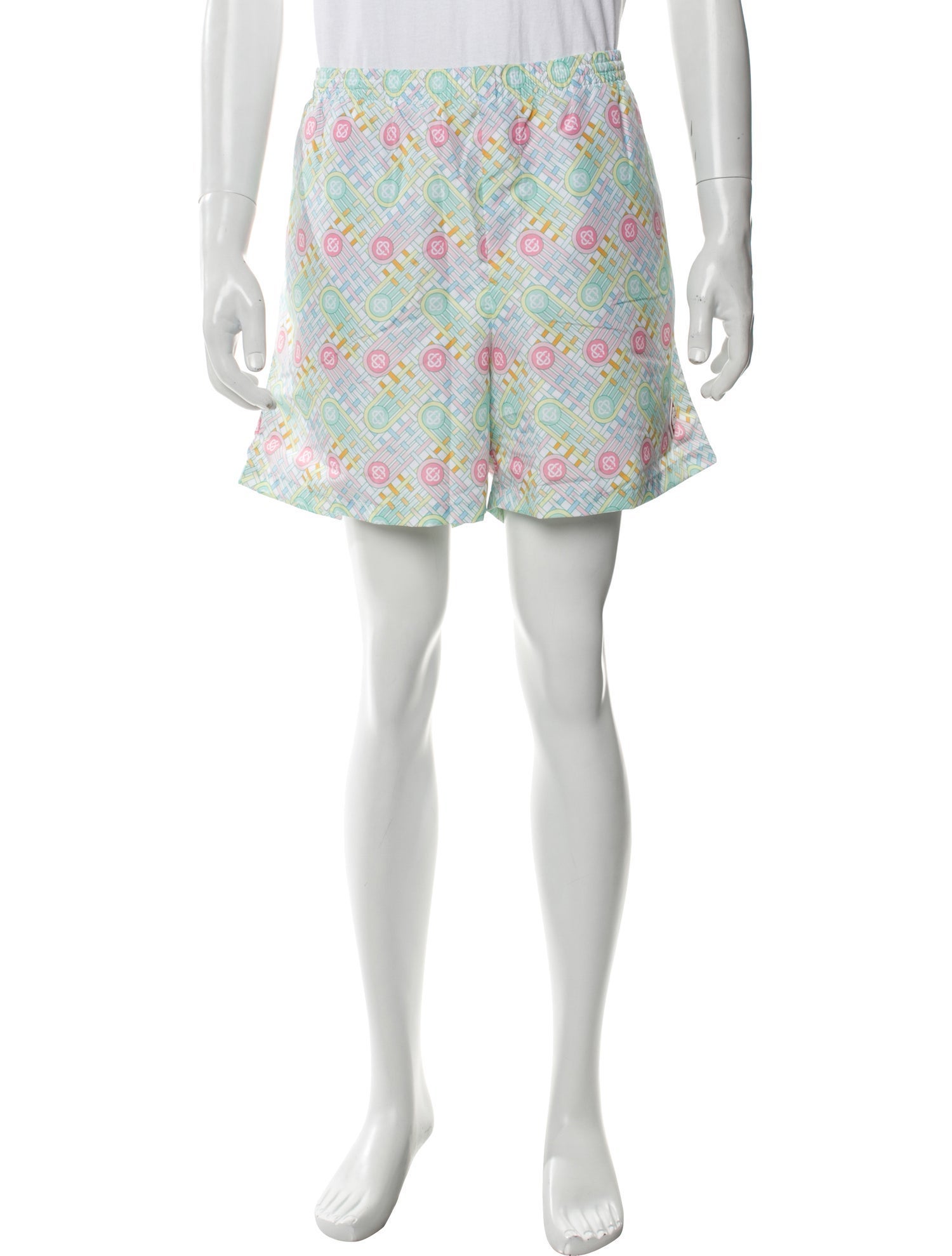 Casablanca 2023 Ping Pong Monogram Swim Trunks