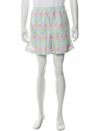 Casablanca 2023 Ping Pong Monogram Swim Trunks