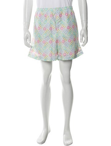 Casablanca Swimwear 2023 Ping Pong Monogram Swim Trunks XL