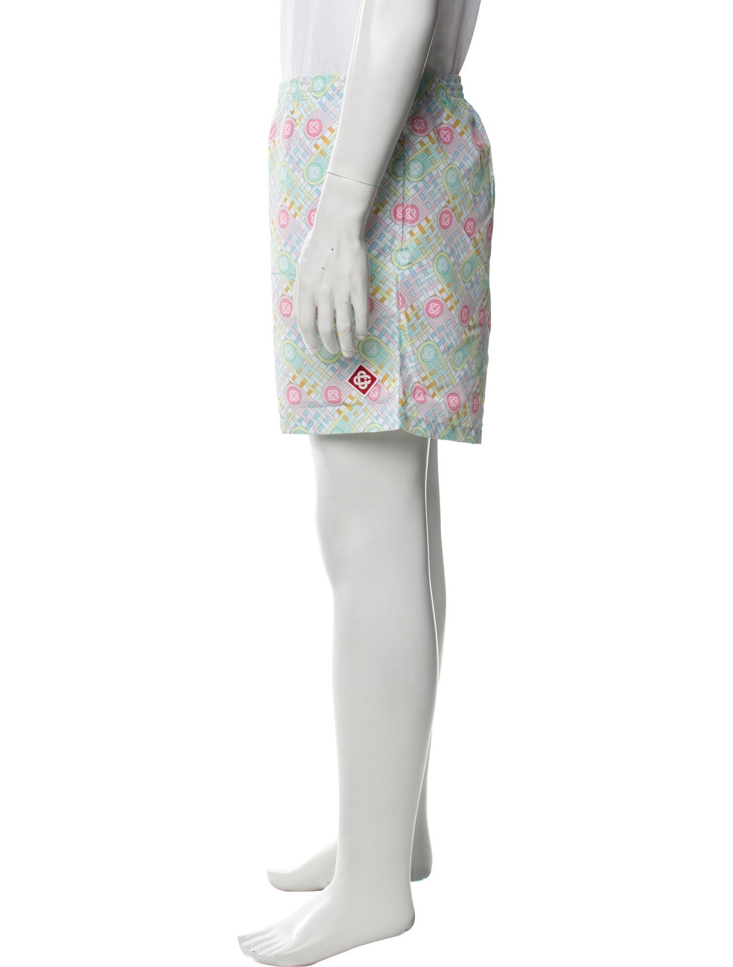 Casablanca 2023 Ping Pong Monogram Swim Trunks