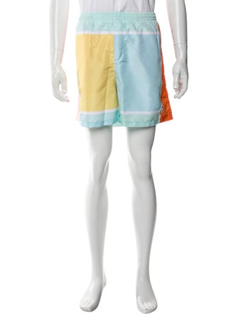 Casablanca 2023 Colorblock Pattern Swim Trunks