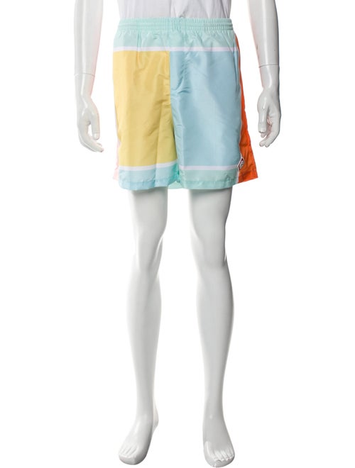 Casablanca 2023 Colorblock Pattern Swim Trunks