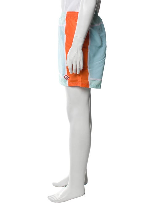 Casablanca 2023 Colorblock Pattern Swim Trunks