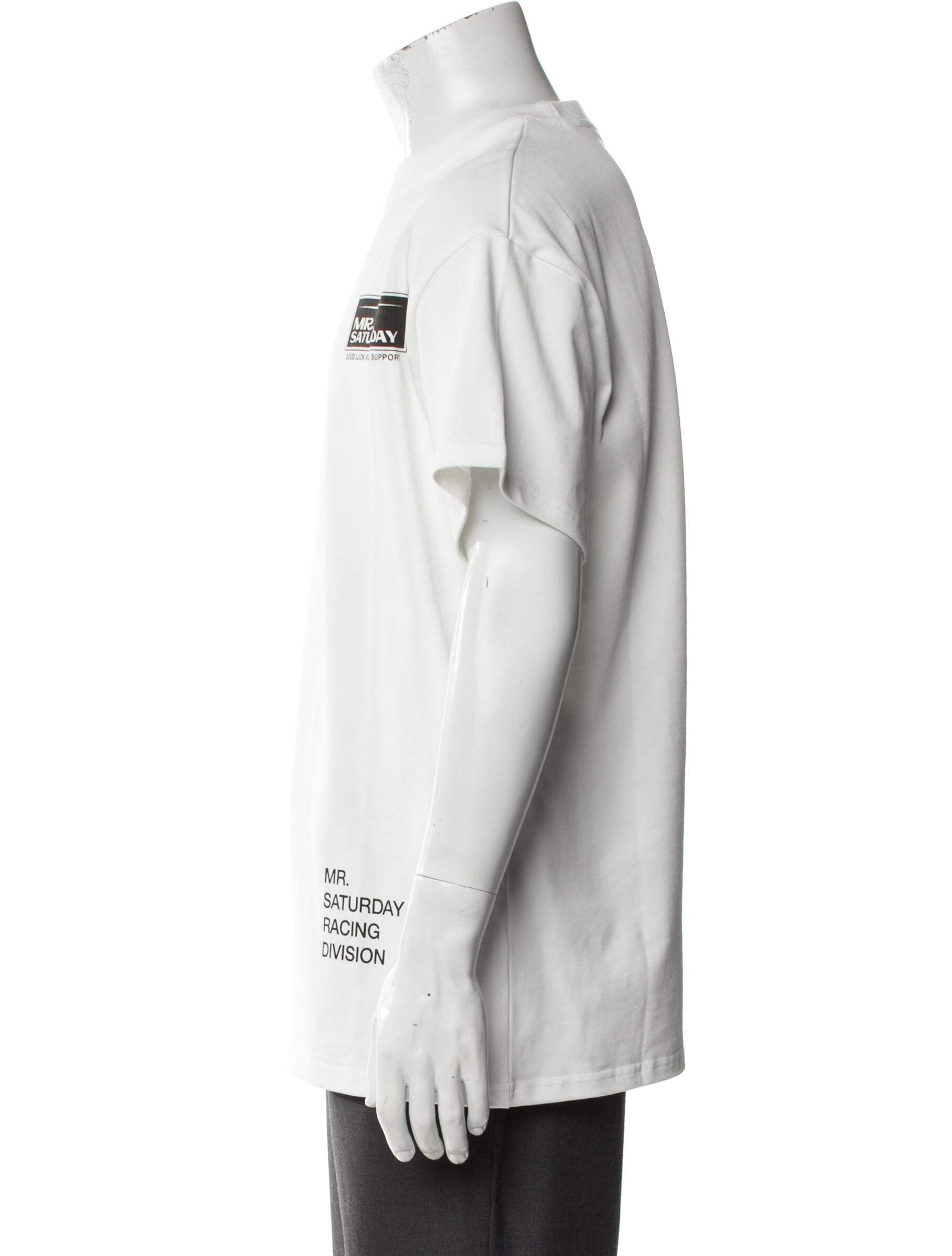 Mr. SATURDAY Graphic Print Crew Neck T-Shirt w/ Tags