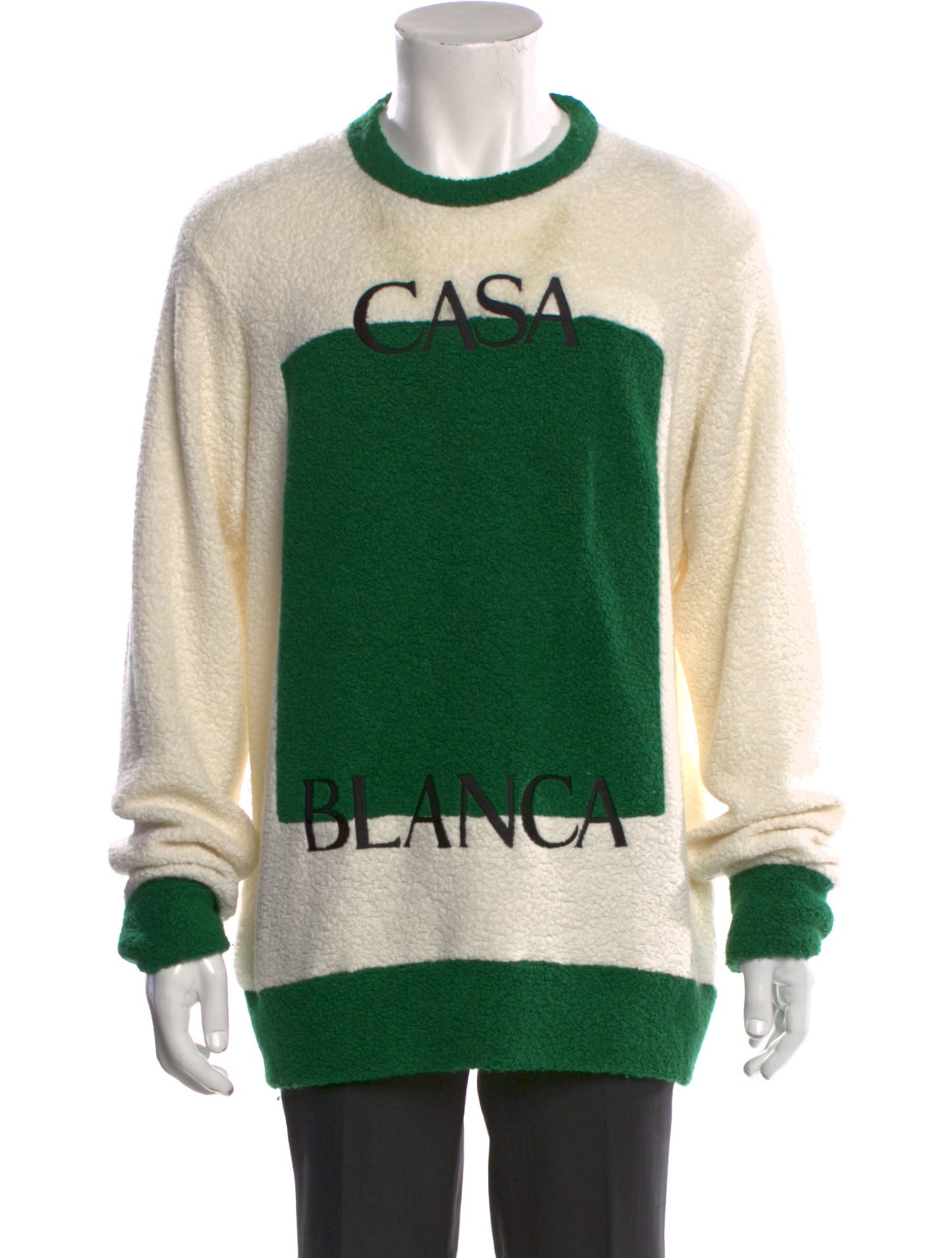 Casablanca 2022 Colorblock Pattern Pullover