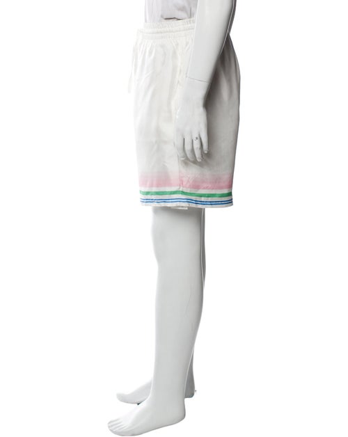 Casablanca Silk Jogger Shorts