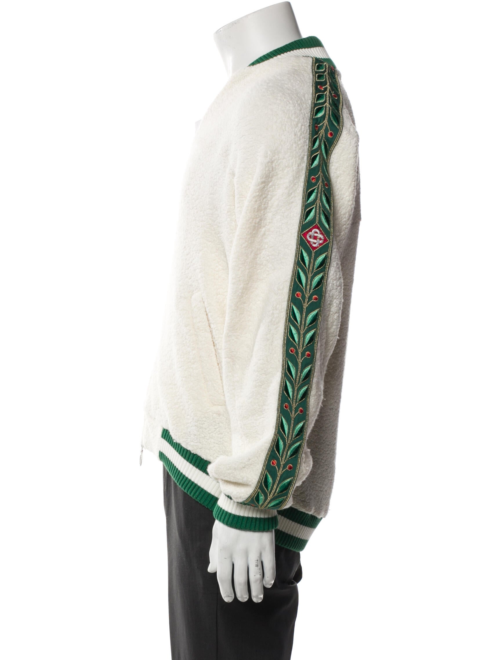 Casablanca 2020 Striped Bomber Jacket