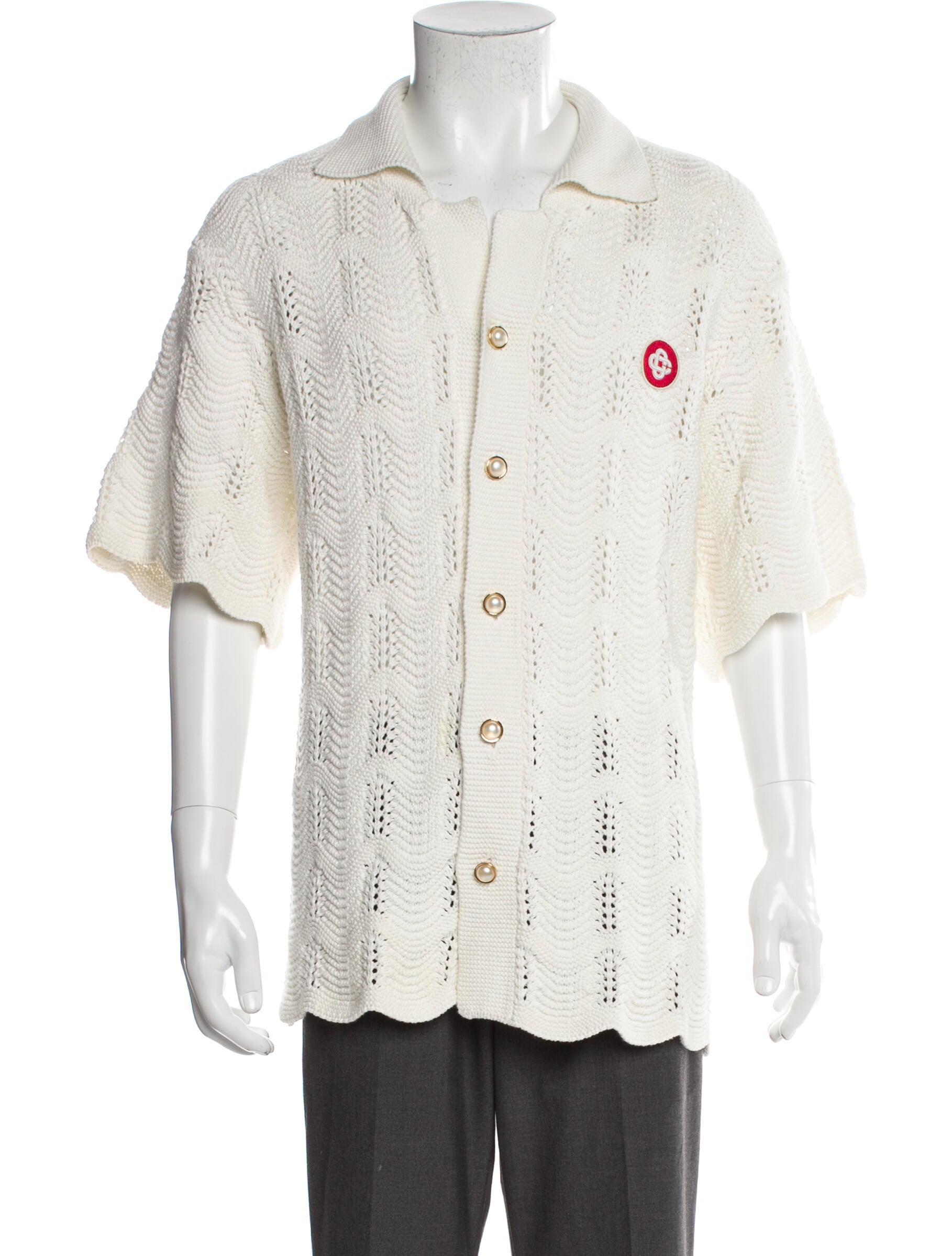 Casablanca 2022 Crochet Shirt