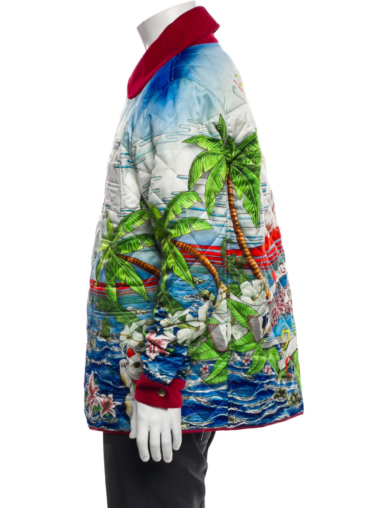 Casablanca 2022 Graphic Print Bomber Jacket