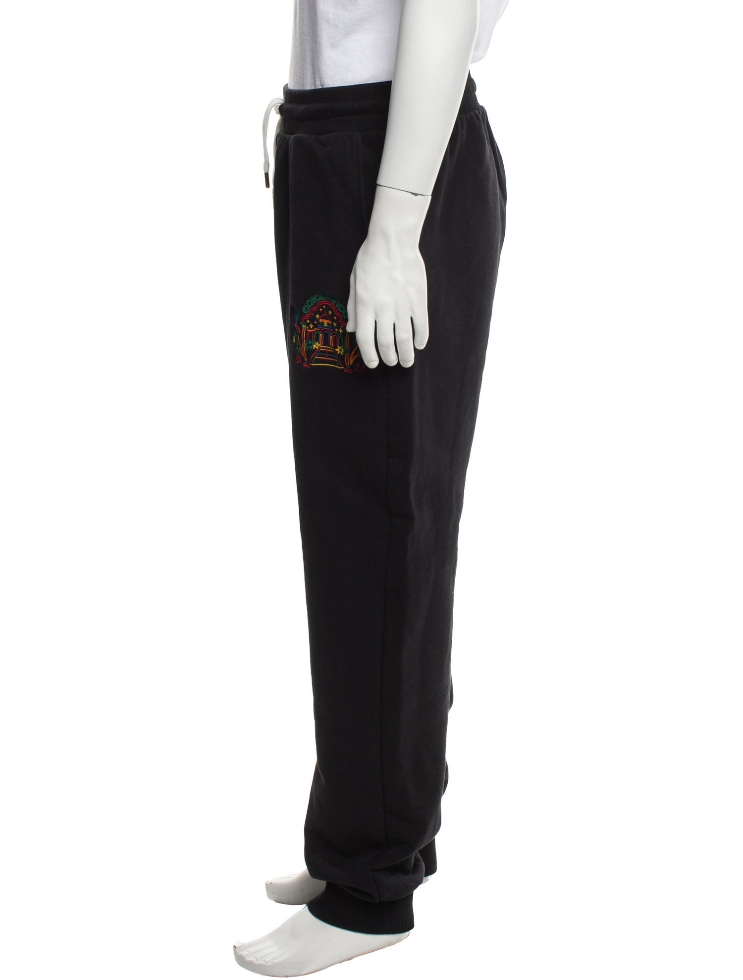 Casablanca 2023 Rainbow Crayon Temple Sweatpant Lounge Bottoms