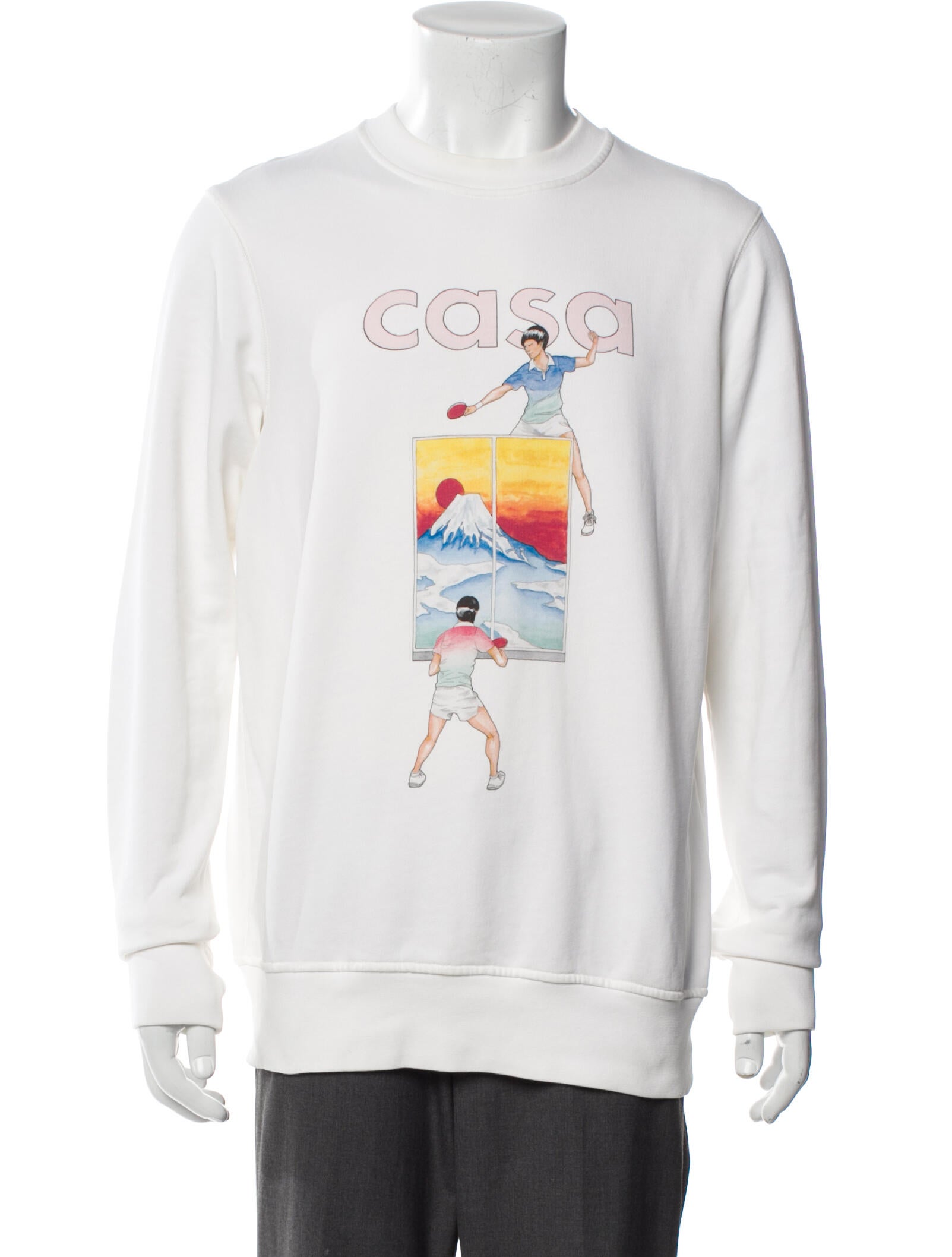 Casablanca 2022 Graphic Print Sweatshirt