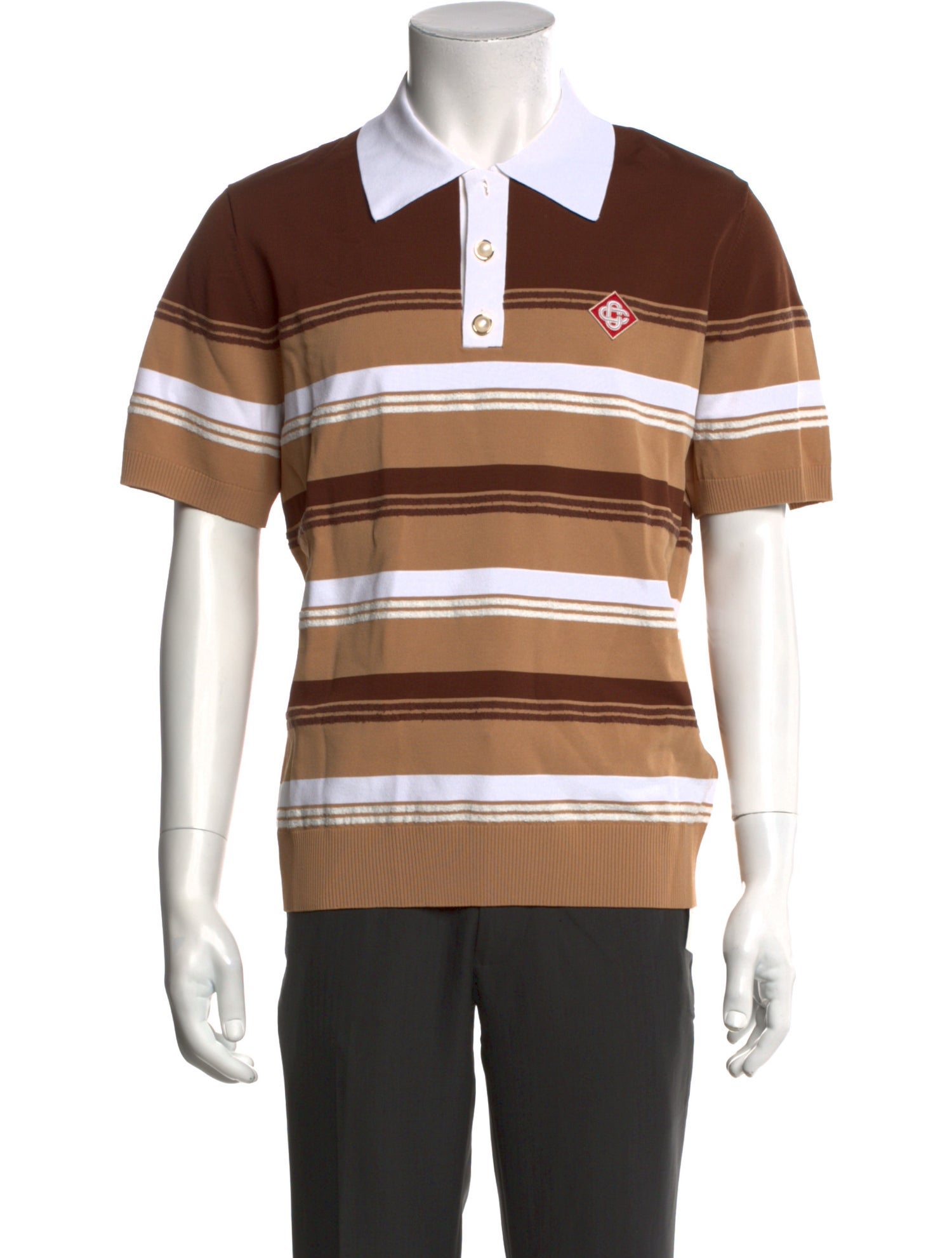 Casablanca 2025 Striped Shirt w/ Tags