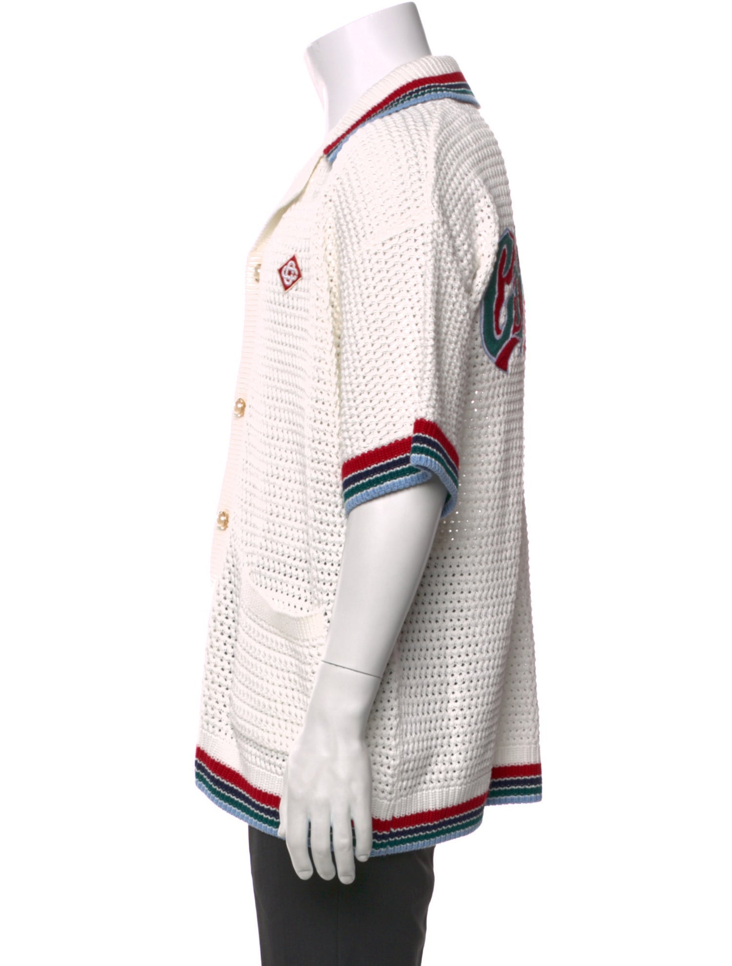 Casablanca 2025 Striped Shirt w/ Tags