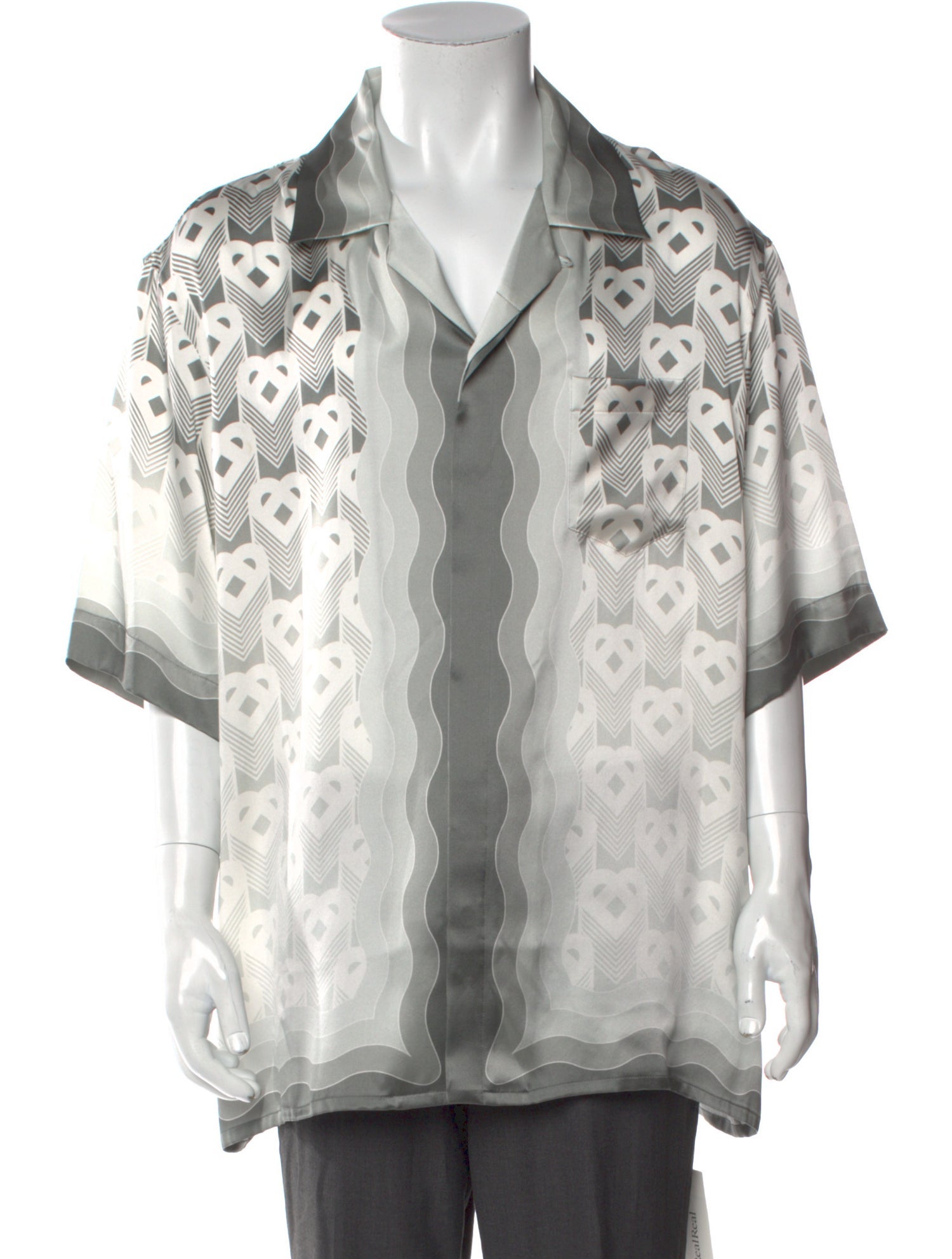 Casablanca Silk Printed Shirt