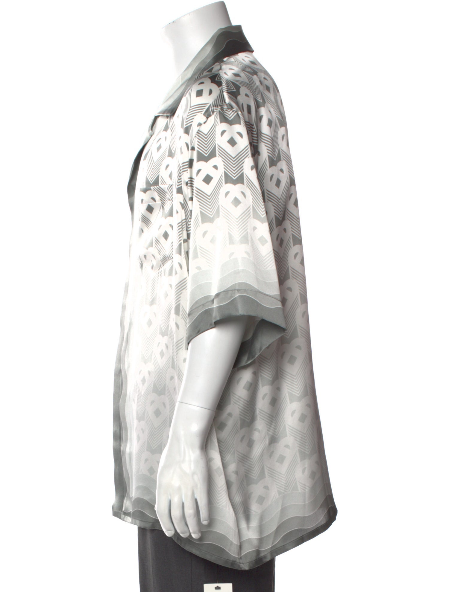 Casablanca Silk Printed Shirt