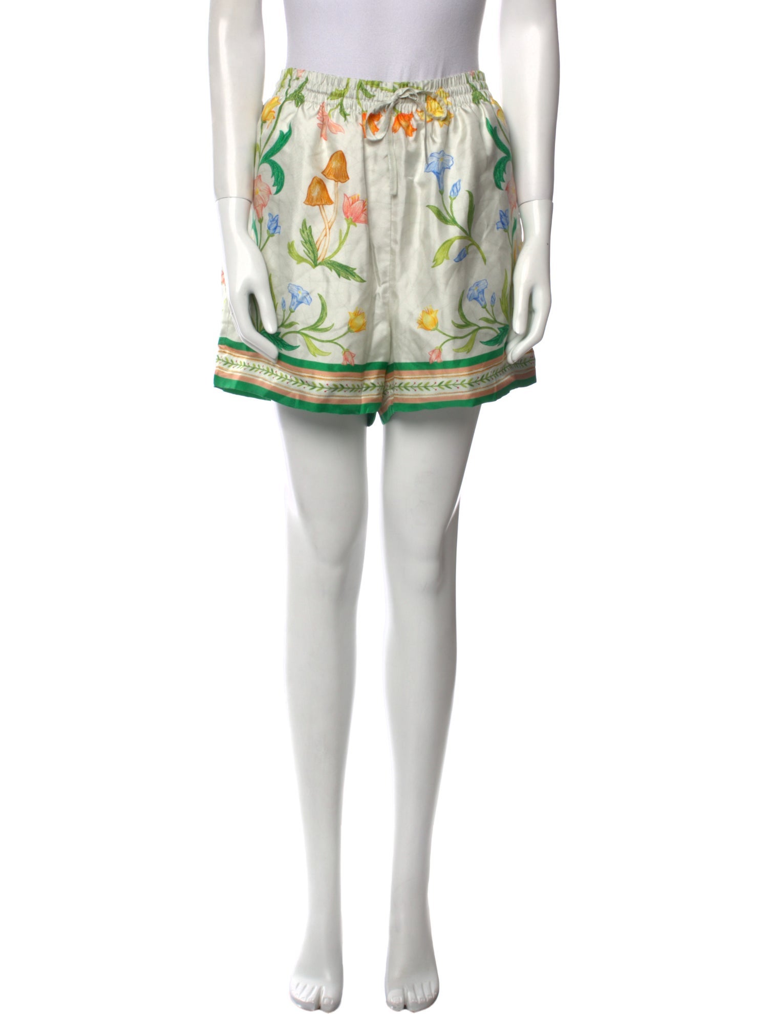 Casablanca Silk Mini Shorts w/ Tags