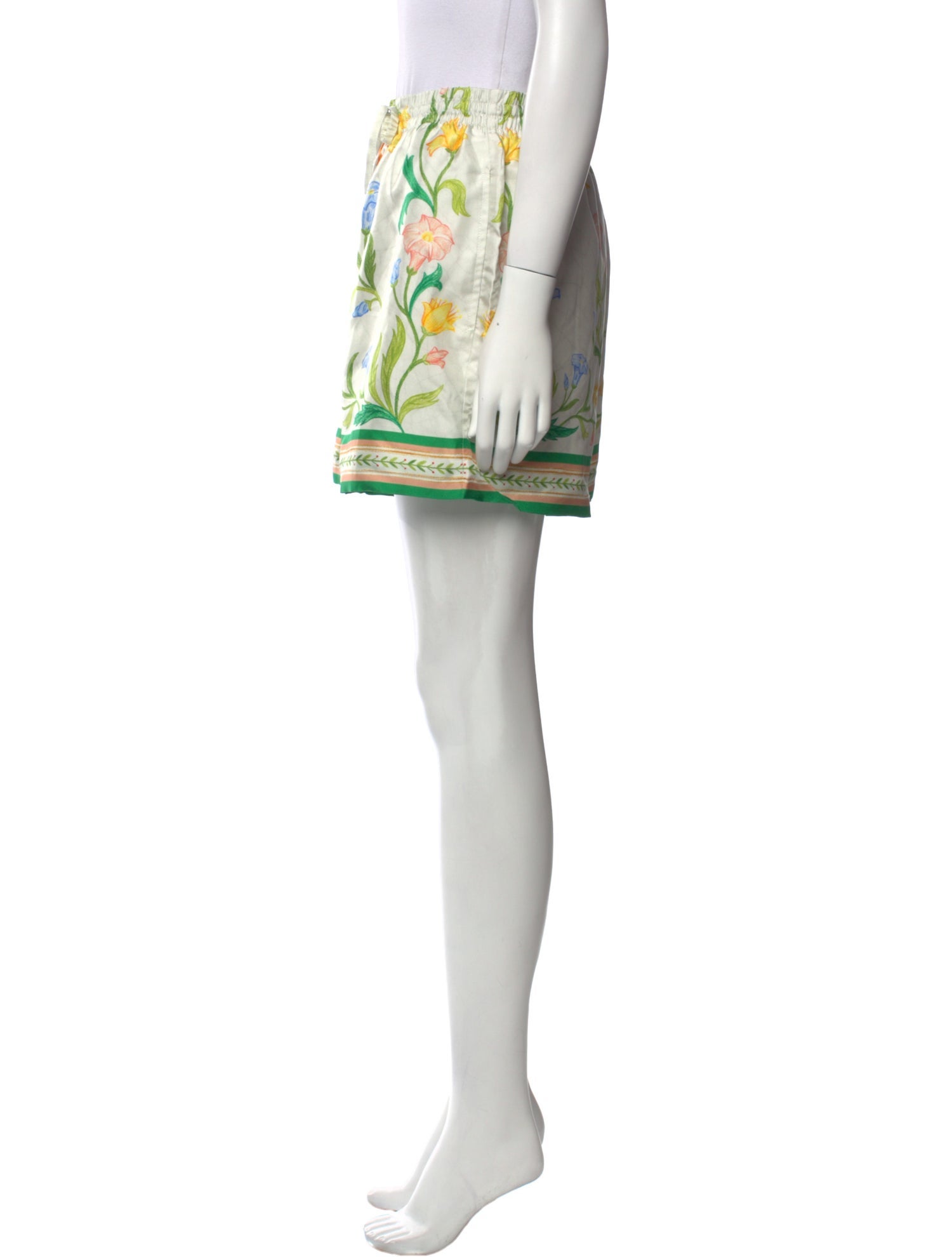 Casablanca Silk Mini Shorts w/ Tags