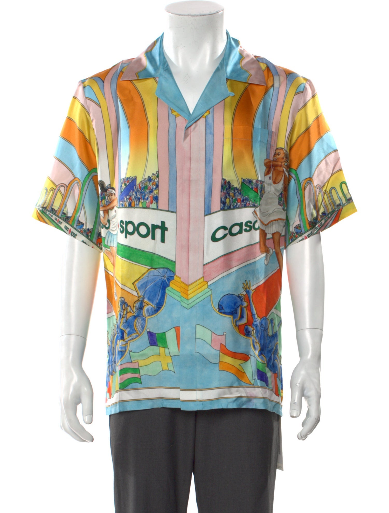 Casablanca 2023 Silk Shirt w/ Tags
