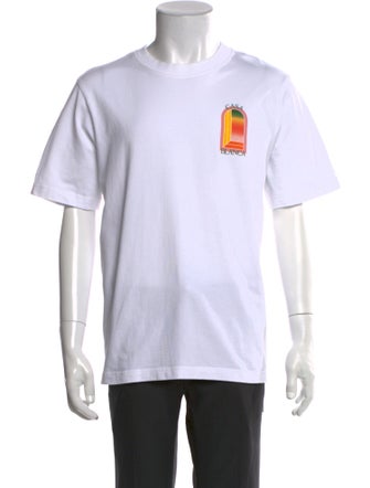 Casablanca Graphic Print Crew Neck T-Shirt