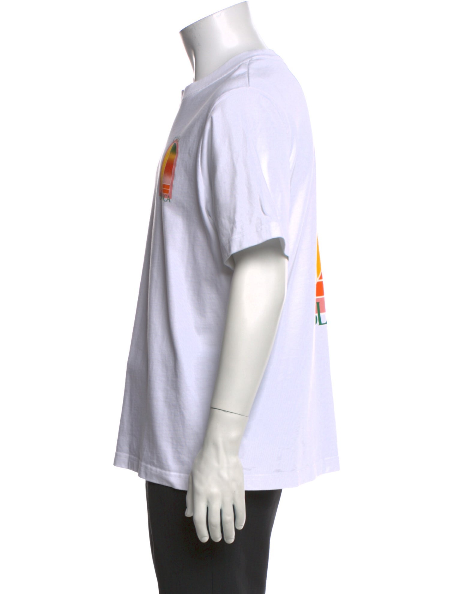 Casablanca Graphic Print Crew Neck T-Shirt