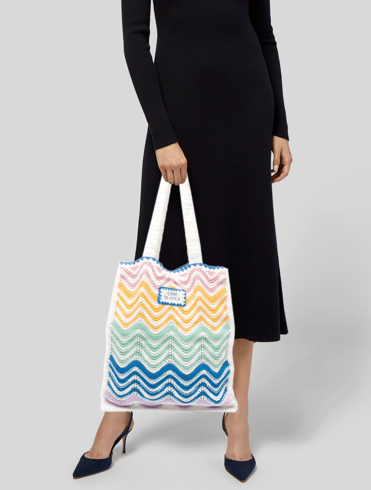 Casablanca Knit Wave Crochet