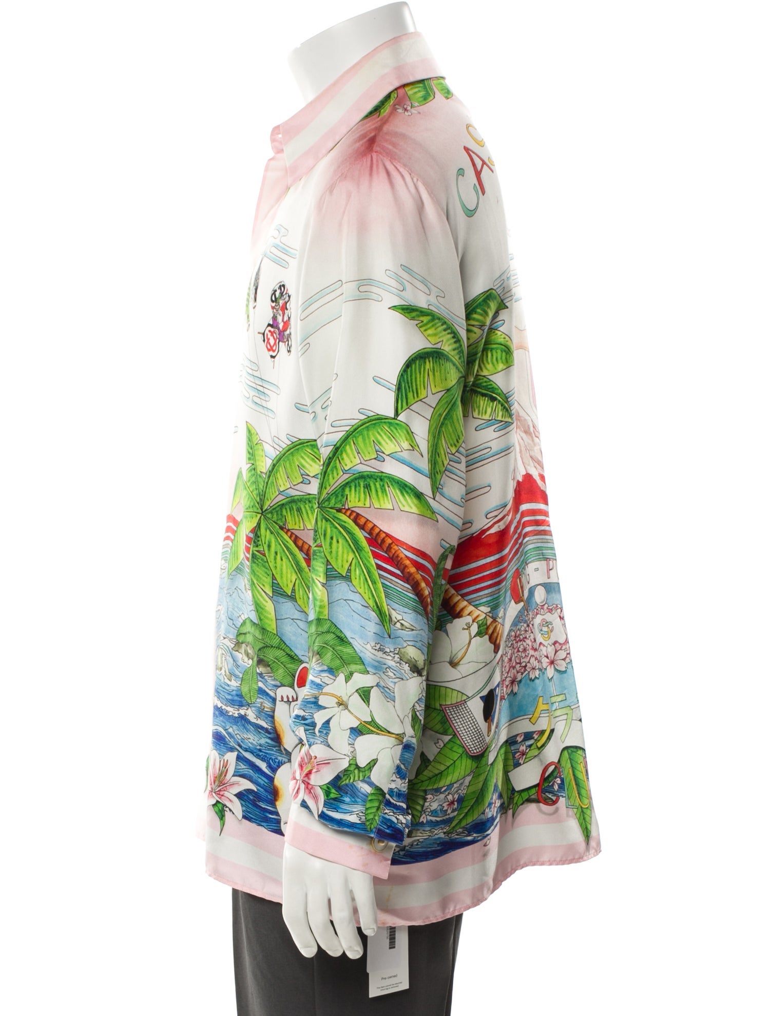 Casablanca Silk Printed Shirt