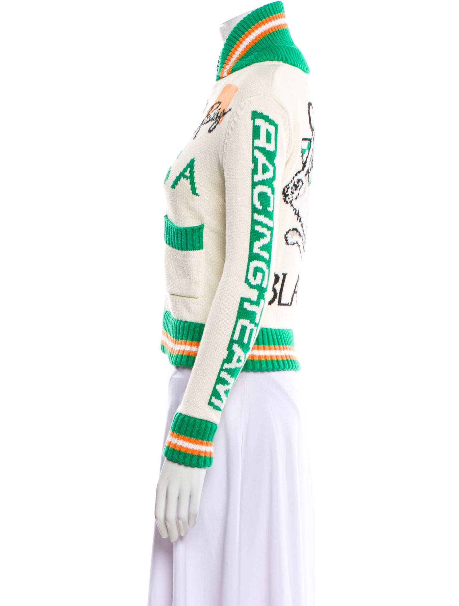 Casablanca Graphic Print Crew Neck Sweater