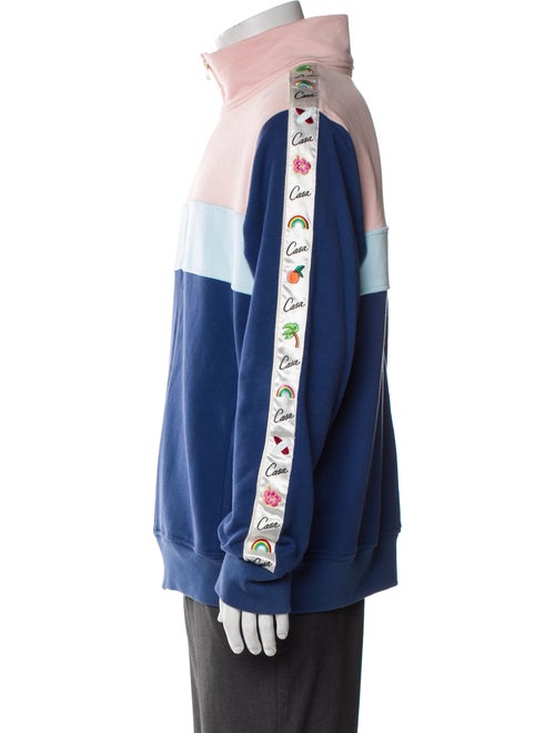 Casablanca Icons Colorblock Pattern Windbreaker