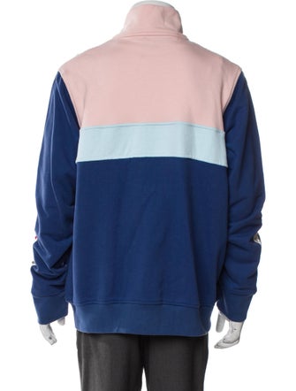 Casablanca Icons Colorblock Pattern Windbreaker