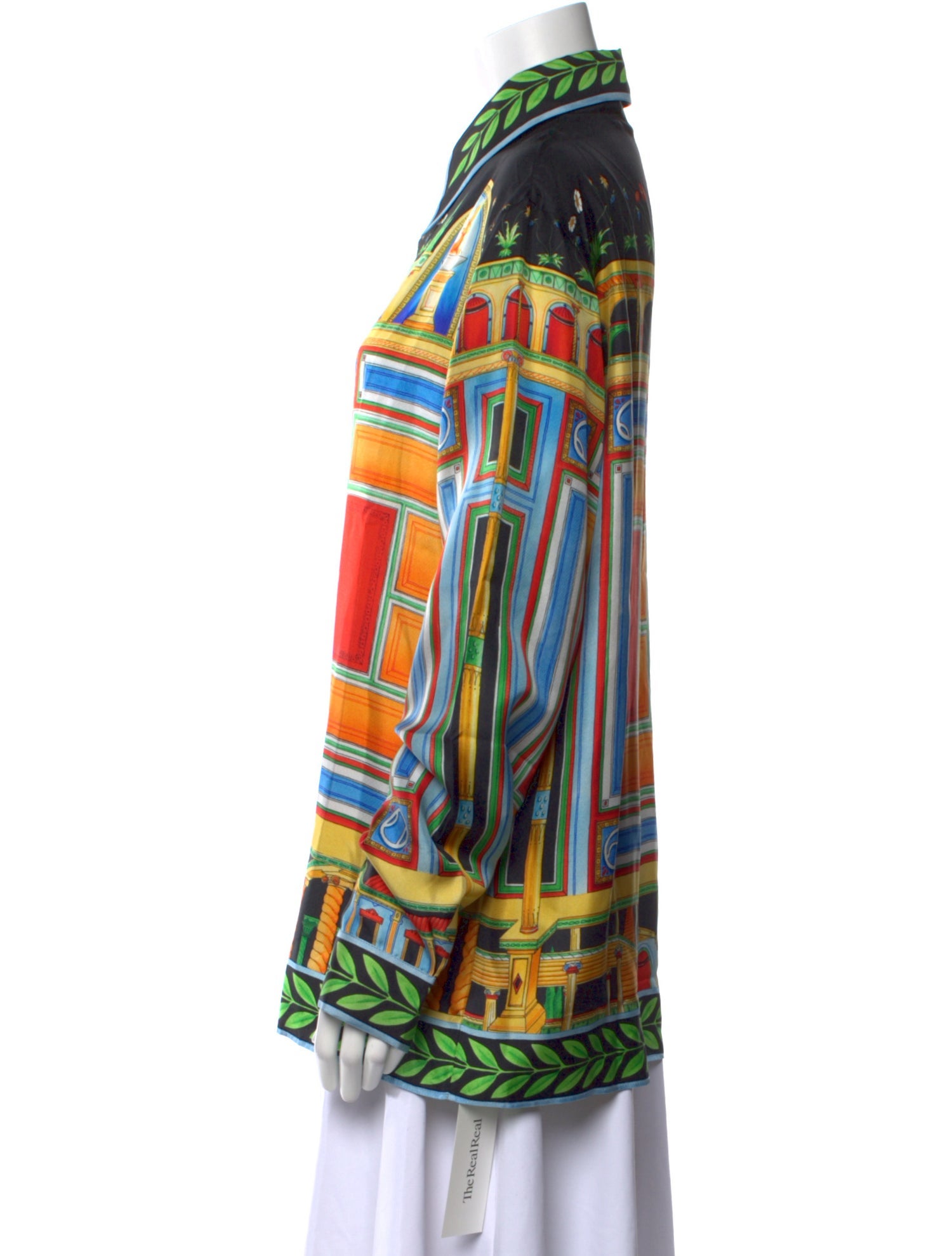Casablanca Silk Printed Tunic
