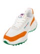 Casablanca Leather Colorblock Pattern Sneakers