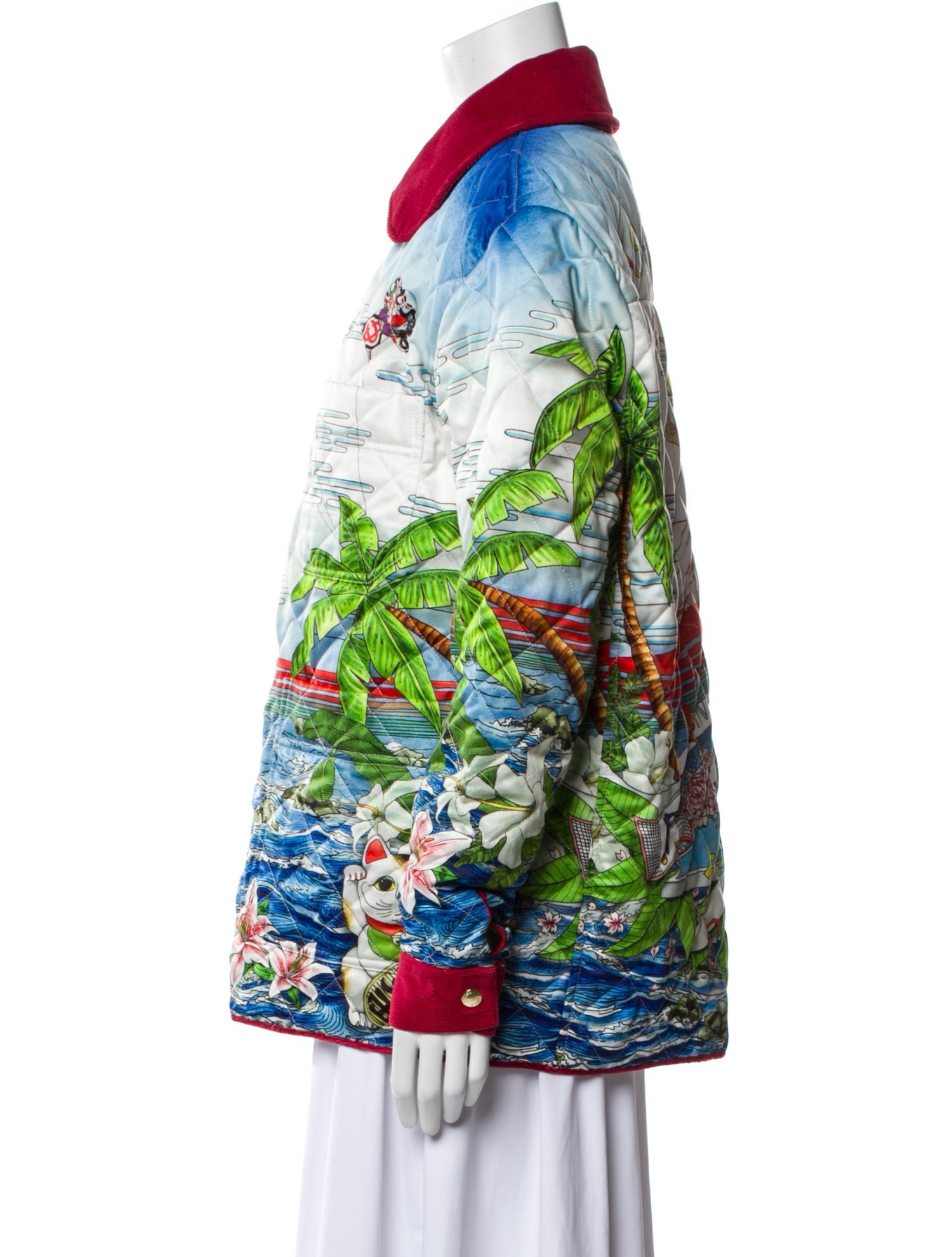 Casablanca 2022 Tennis Club Sunrise Hunting Bomber Jacket