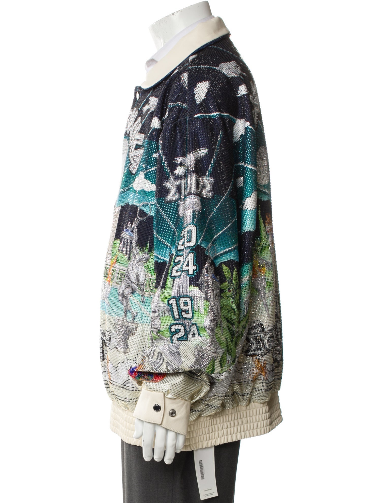 Casablanca 2024 Printed Denim Jacket