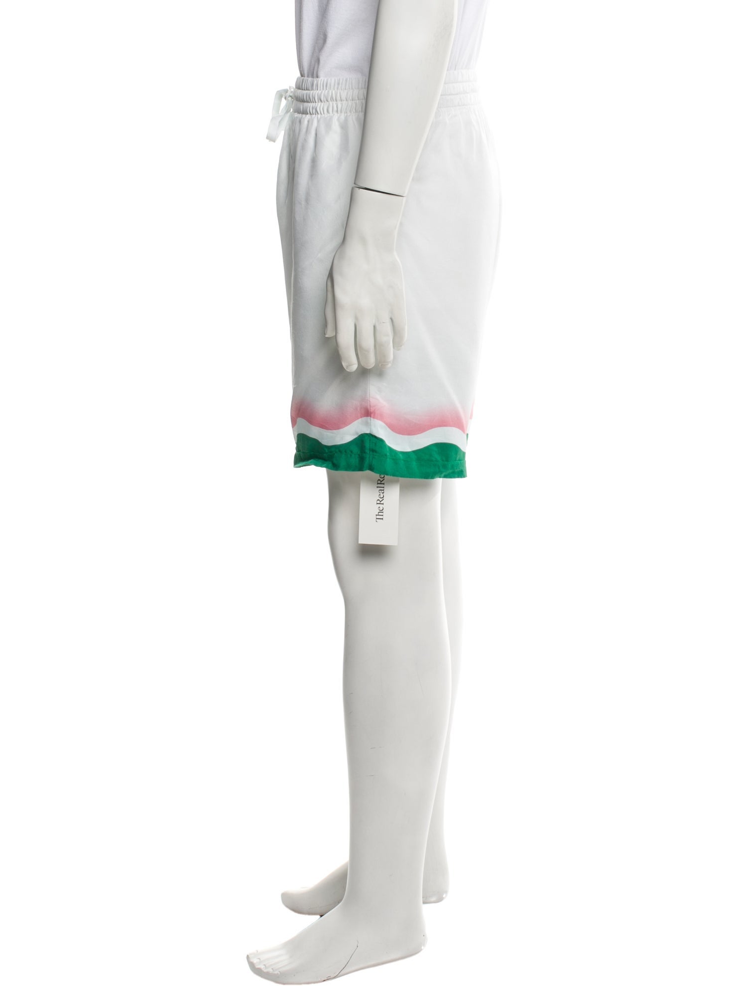 Casablanca Silk Jogger Shorts