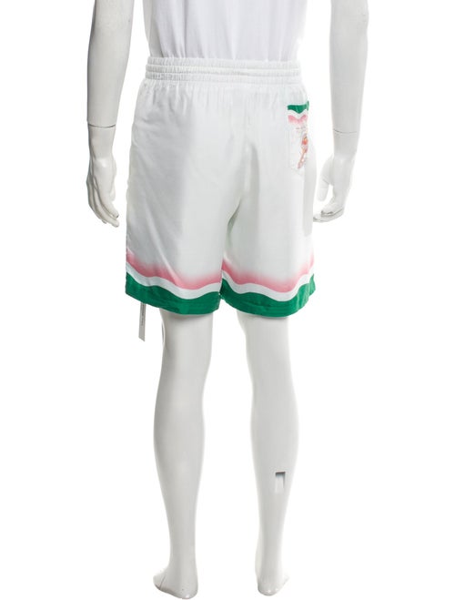 Casablanca Silk Jogger Shorts