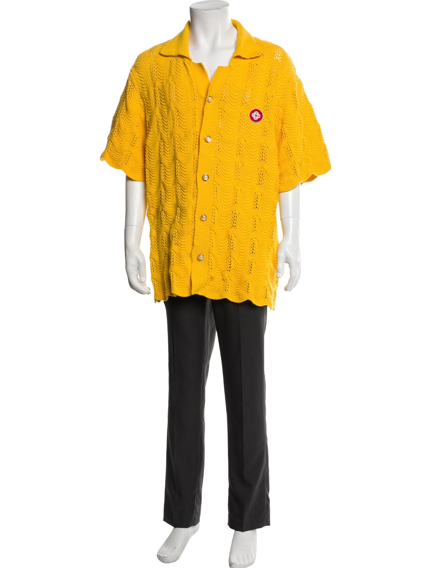 Casablanca 2022 Crochet Shirt w/ Tags