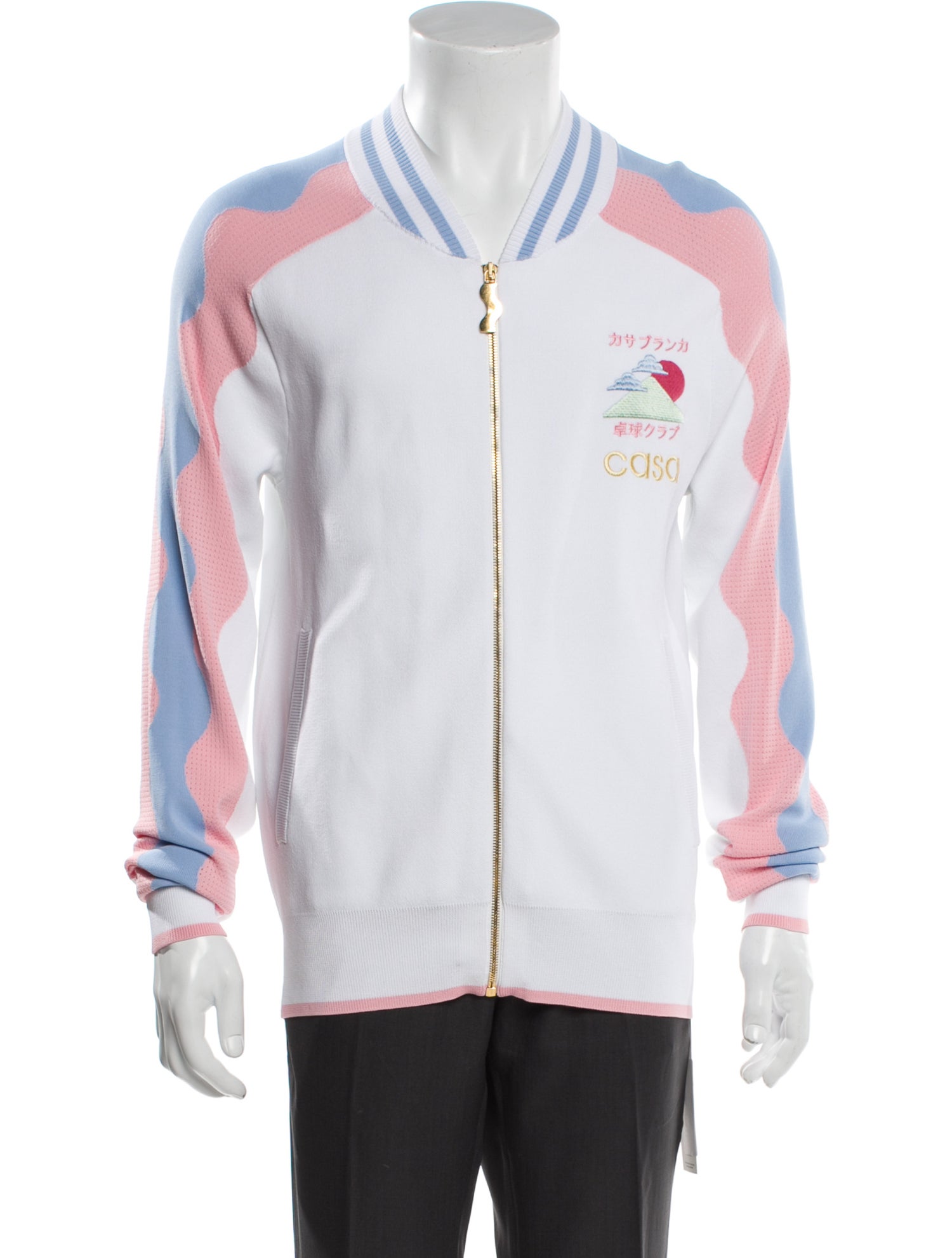 Casablanca Graphic Print Bomber Jacket