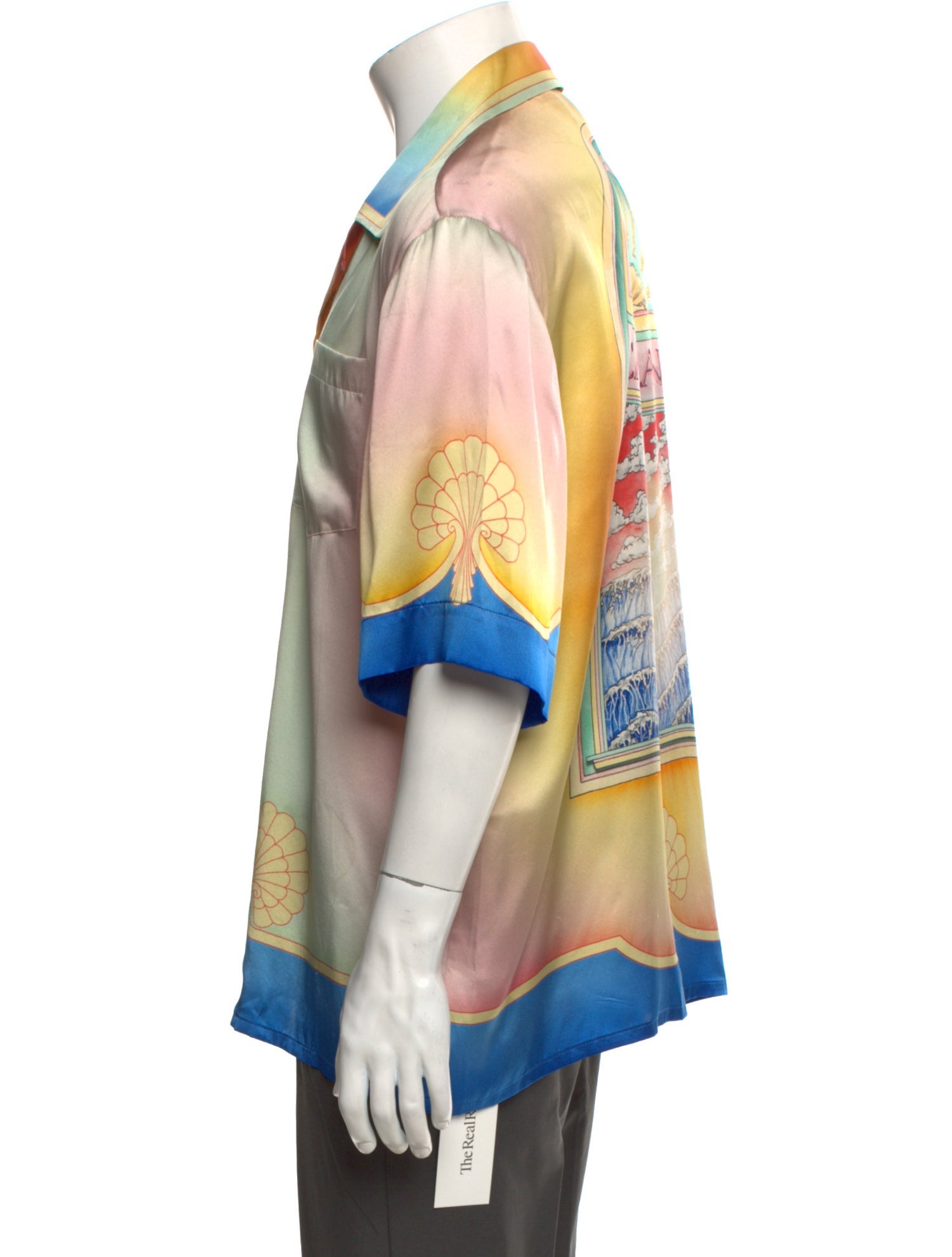 Casablanca Silk Printed Shirt