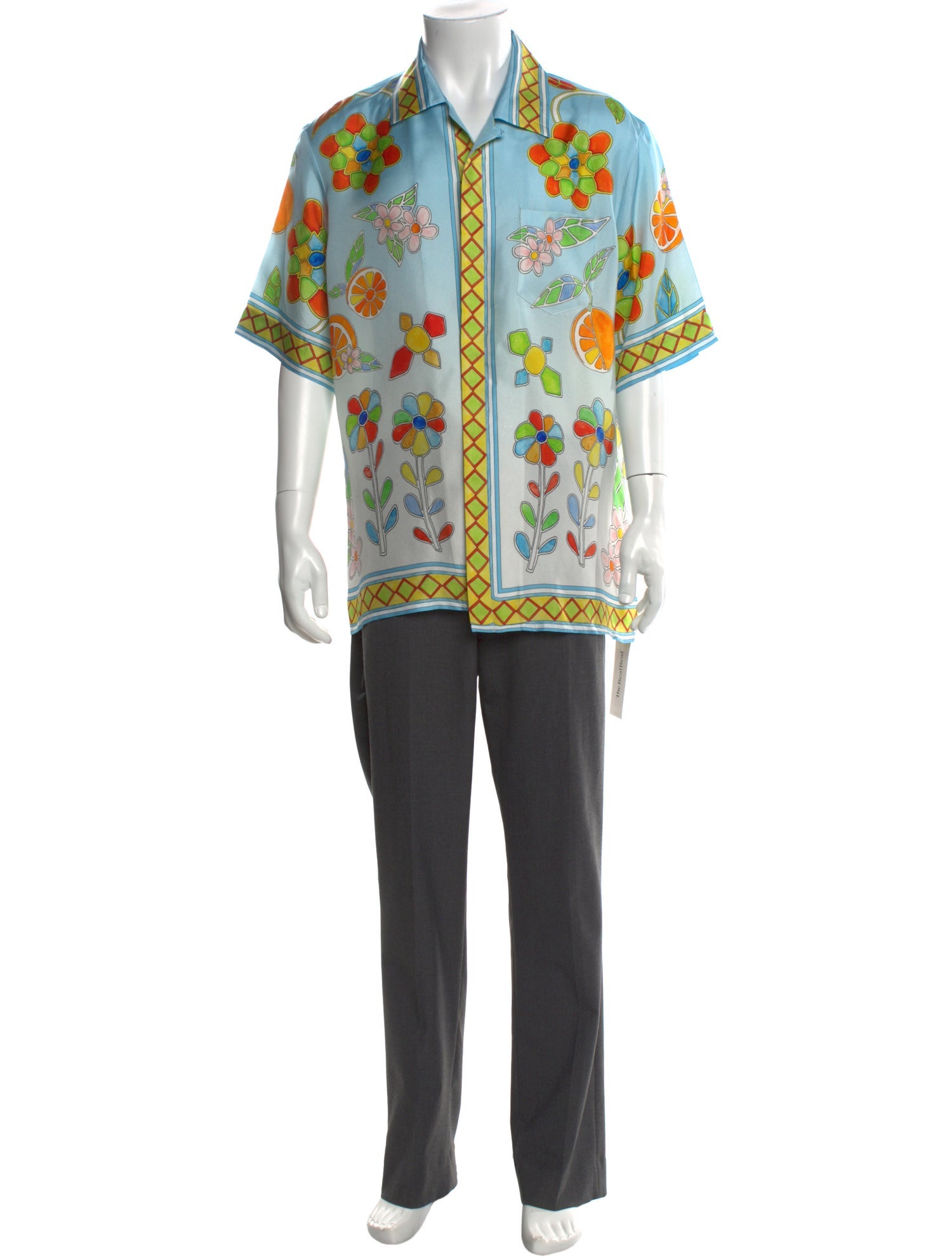 Casablanca Silk Printed Shirt