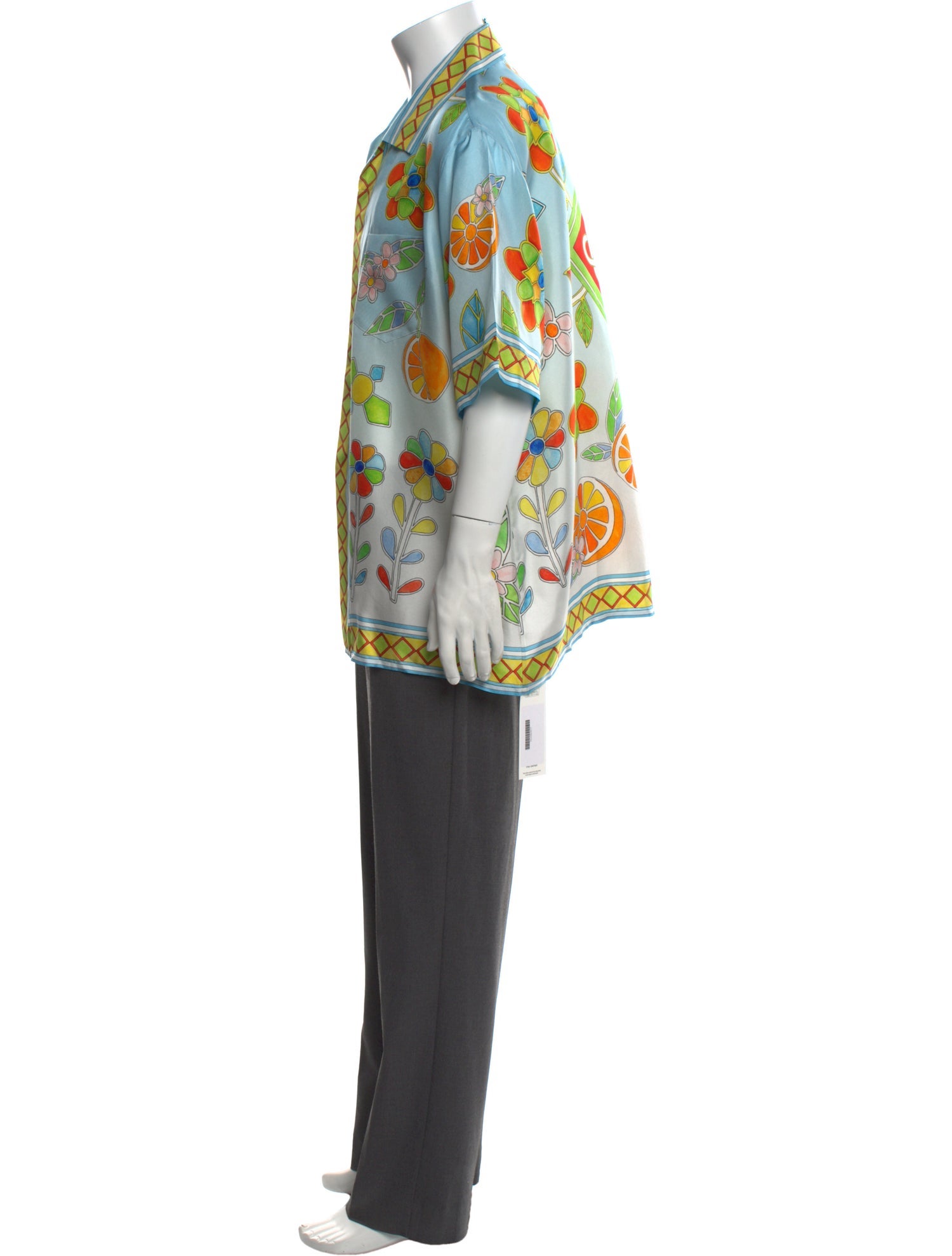 Casablanca Silk Printed Shirt