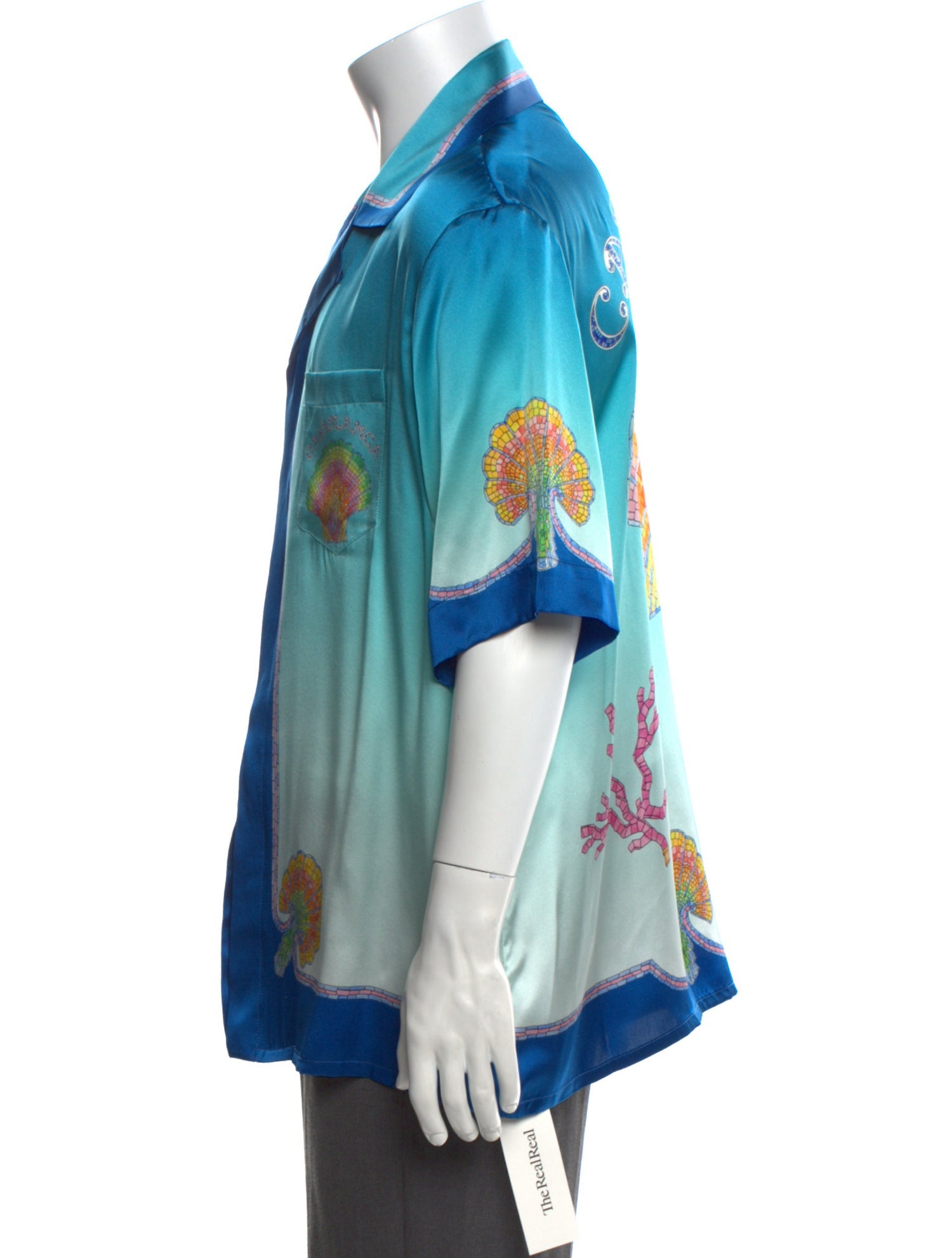 Casablanca Silk Printed Shirt