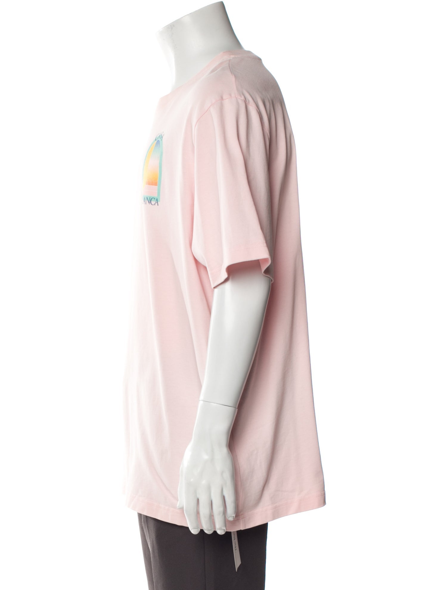 Casablanca Graphic Print Crew Neck T-Shirt