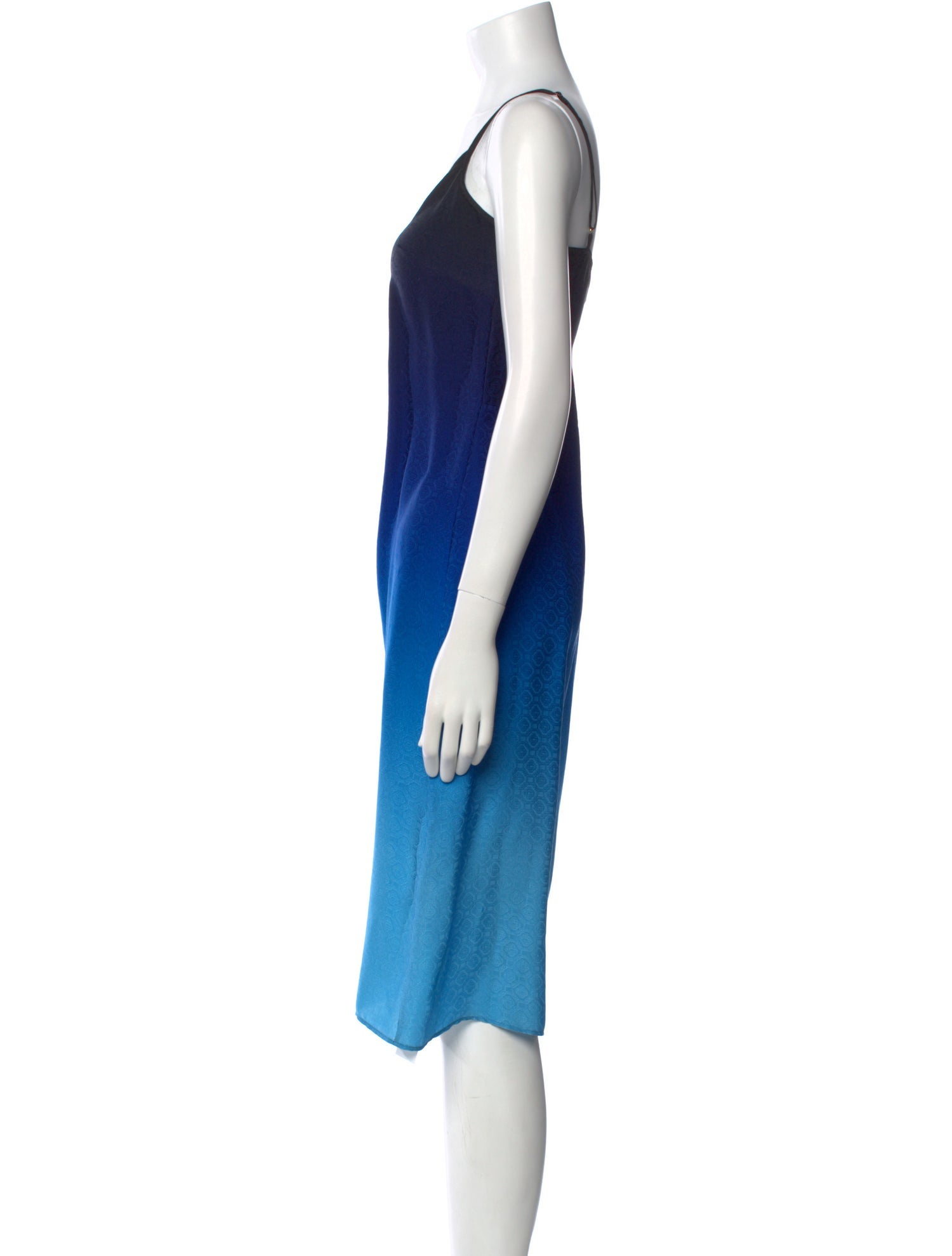 Casablanca Silk Knee-Length Dress