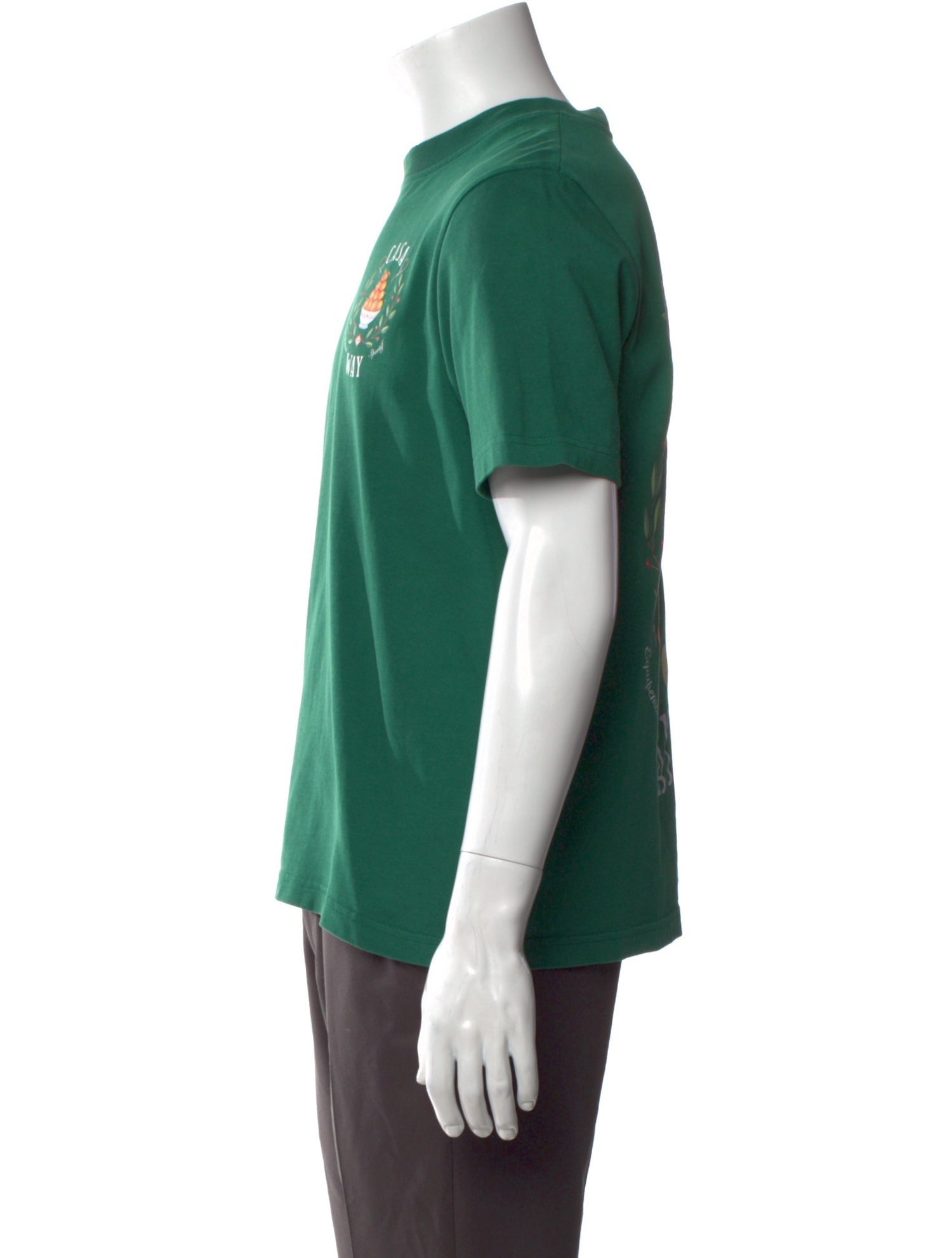 Casablanca Graphic Print Crew Neck T-Shirt