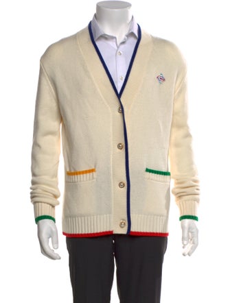 Casablanca 2023 Merino Wool Cardigan
