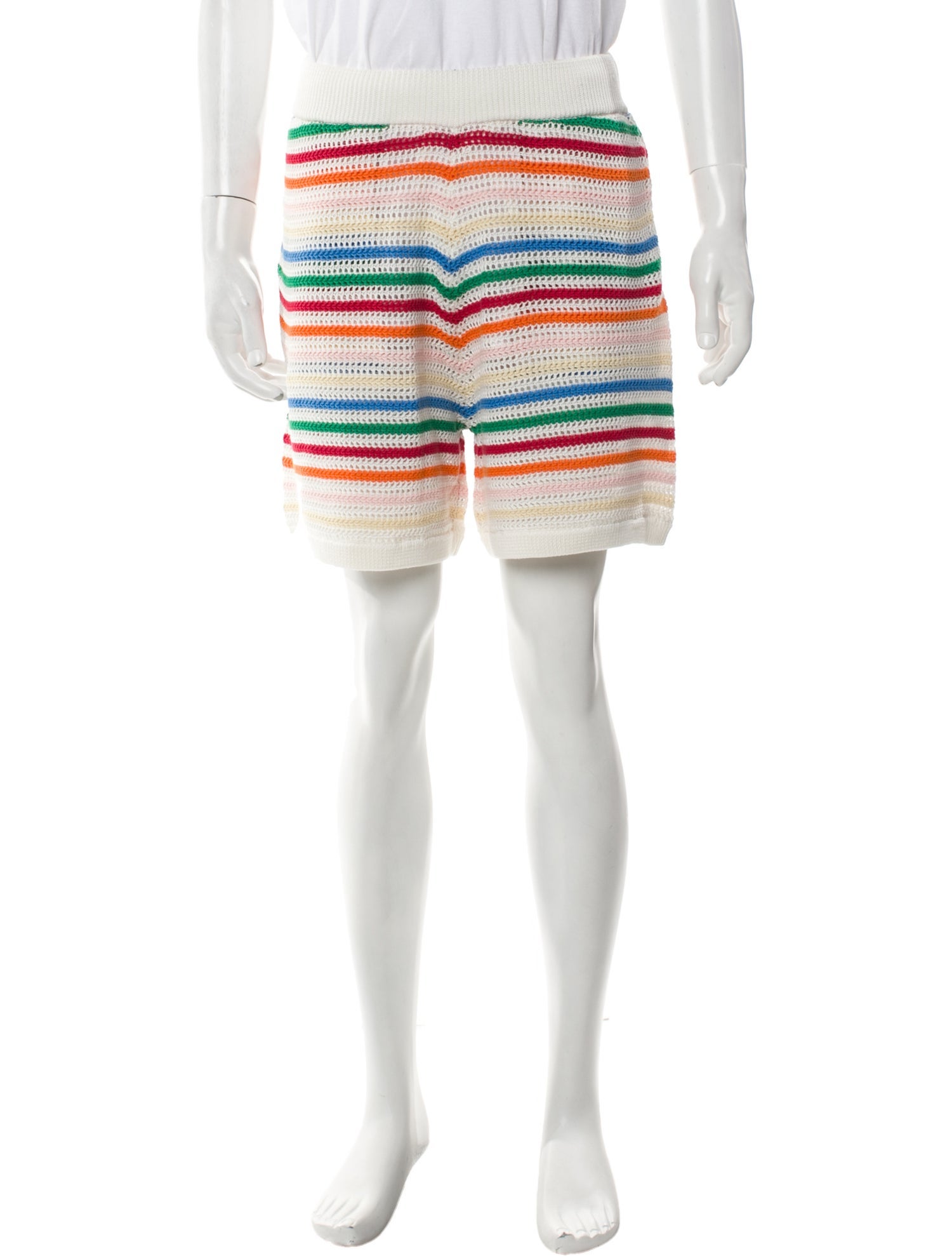 Casablanca Striped Jogger Shorts w/ Tags