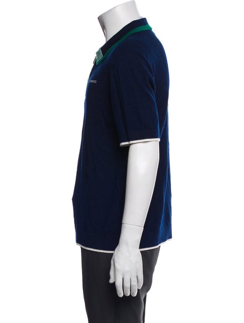 Casablanca 2025 Merino Wool Polo Shirt